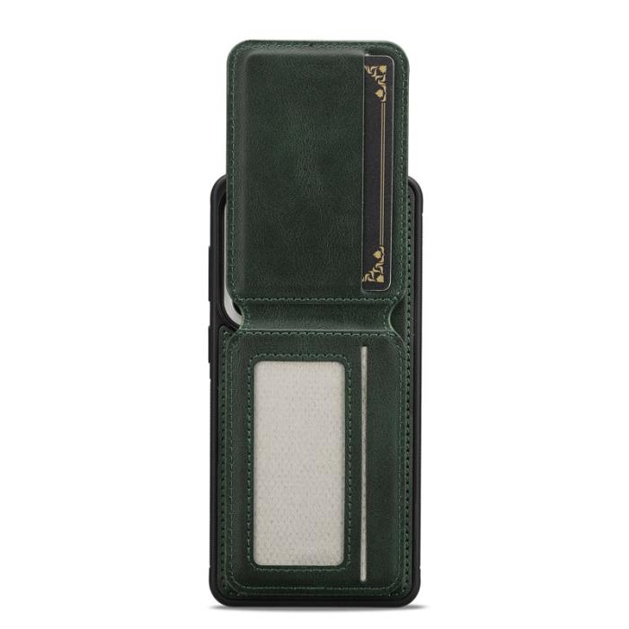 LC.imeeke - LC.IMEEKE Mobilskal för Samsung Galaxy S26 Magnetiskt TPU med kortfack - Grön