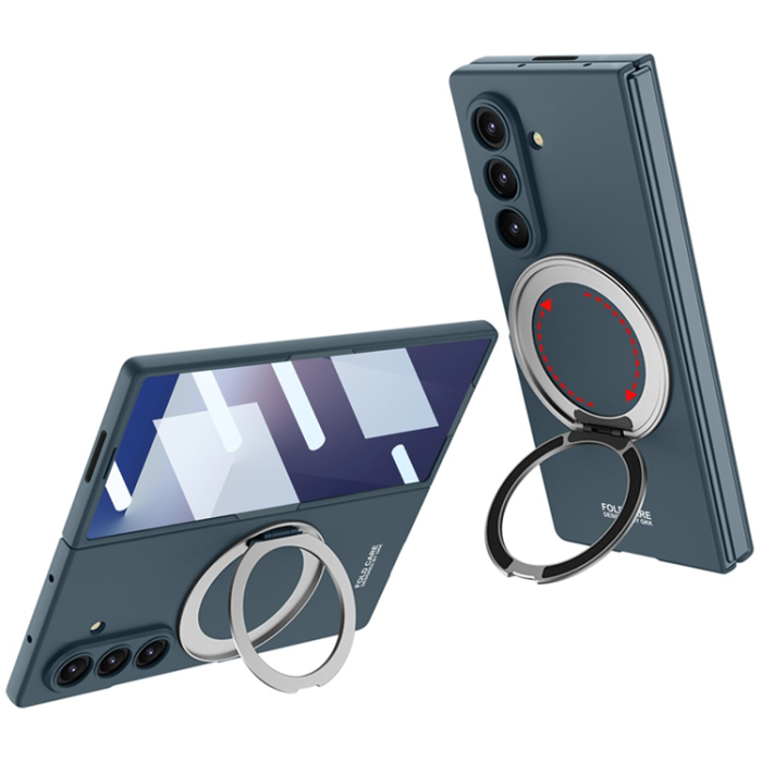 GKK - GKK Galaxy Z Fold 7 Mobilskal Med Skärmfilm - Grön