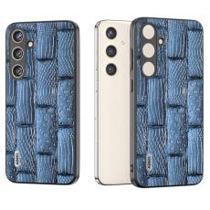 ABEEL - ABEEL Mobilskal till Samsung Galaxy S24+ Mahjong Textur Bl&aring;