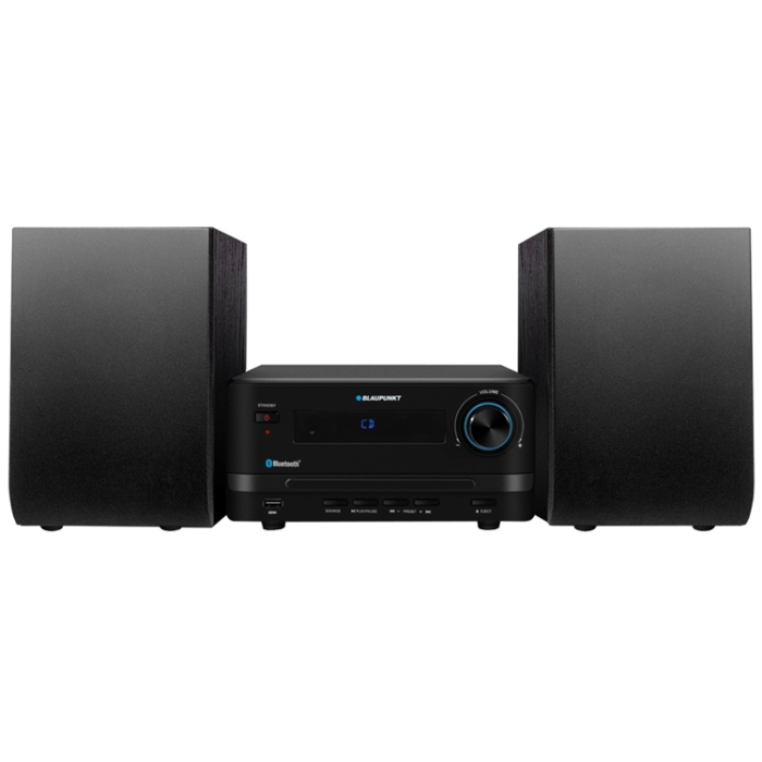 Blaupunkt - Blaupunkt Mikrostereosystem med Bluetooth MS14BT - Svart