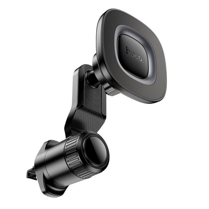 Hoco - Hoco Magnetisk Bilhållare för Luftventil H74 - Metallgrå