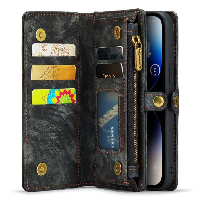 Caseme - CASEME 008 Series Mobilskal till iPhone 13 Pro 2-i-1 Svart