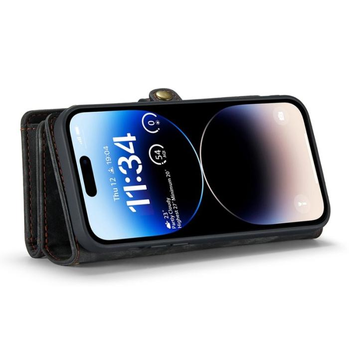 Caseme - CASEME 008 Series Mobilskal till iPhone 13 Pro 2-i-1 Svart