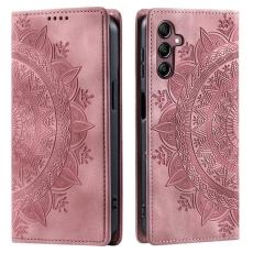 OEM - Samsung Galaxy S26 Pl&aring;nboksfodral Magnetisk St&auml;ngning Konstl&auml;der Ros&eacute;guld