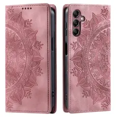 OEM - Samsung Galaxy S26 Pl&aring;nboksfodral Magnetisk St&auml;ngning Konstl&auml;der Ros&eacute;guld