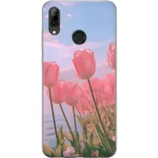 Gustaf - Mobilskal till Huawei P smart 2019 med Rosa Tulpaner