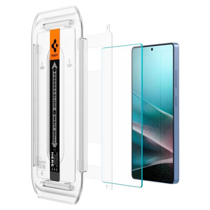 Spigen - [2-Pack] Spigen Galaxy S25 Ultra Härdat glas Skärmskydd EZ Fit