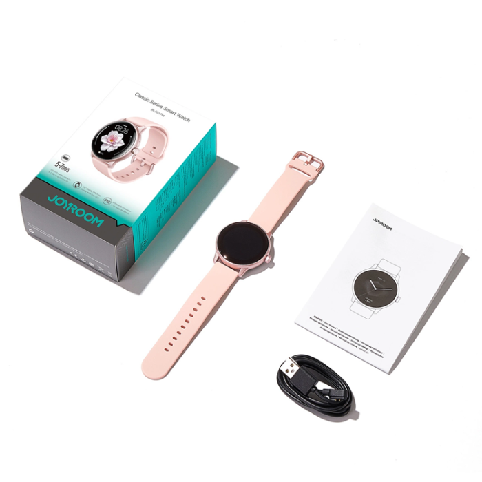 Joyroom - Joyroom Smartklocka med Samtalssvarsfunktion IP68 - Rosa