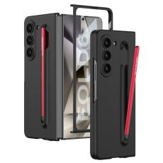 GKK - GKK Samsung Galaxy Z Fold6 Fodral - Ultra Tunn PC - Svart/R&ouml;d