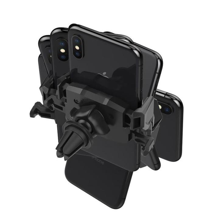 Spigen - Spigen Bilhållare Luftventil Click.R - Svart