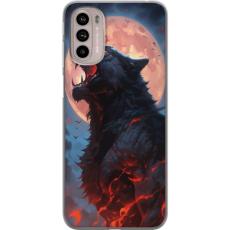 iSecrets - Mobilskal till Motorola Moto G41 med Ylande varg
