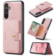 JEEHOOD - JEEHOOD Samsung Galaxy A16 5G Fodral KonstL&auml;der - Rosa