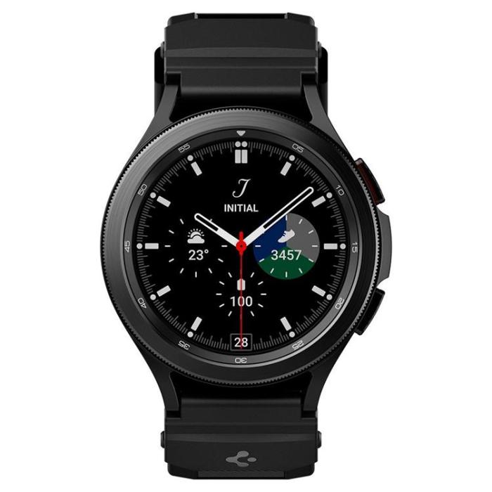 UTGATT5 - Spigen Rugged Band Galaxy 4/4 Classic / Active 2 / Huawei Gt 2 42 mm - Svart