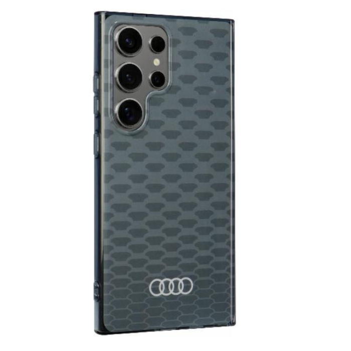 Audi - Audi Galaxy S24 Ultra Mobilskal Magsafe Stitching Pattern - Grå