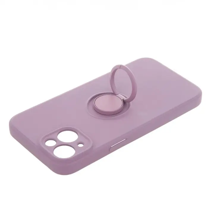 OEM - Xiaomi Redmi Note 13 5G Mobilskal Finger Grip - Ljuslila