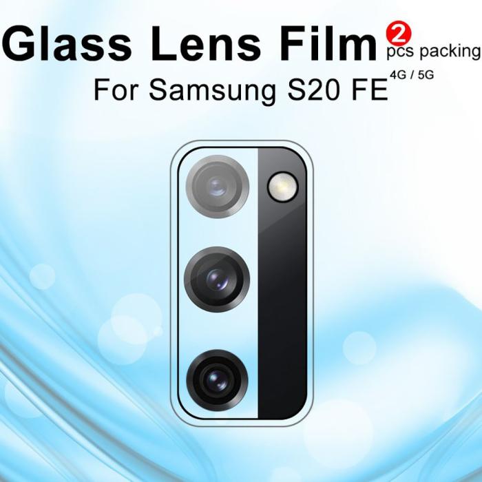 A-One Brand - [2-PACK] Kameralinsskydd i Härdat Glas Samsung Galaxy S20 FE