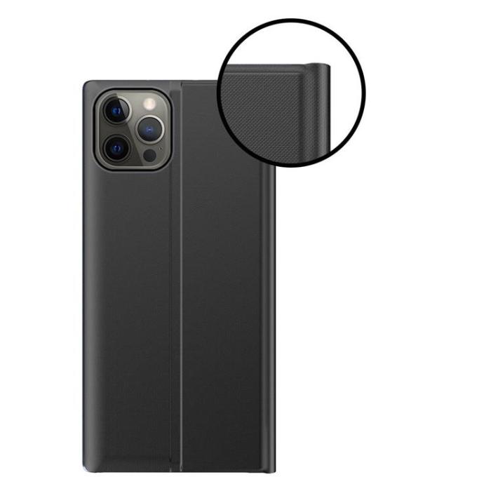 OEM - Sleep Fodral med Smart Window iPhone 13 Pro Max - Blå