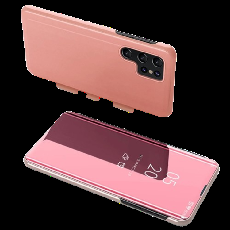 Galaxy S25 Ultra Fodral Clear View - Rosa | 2353 | AlltMobil