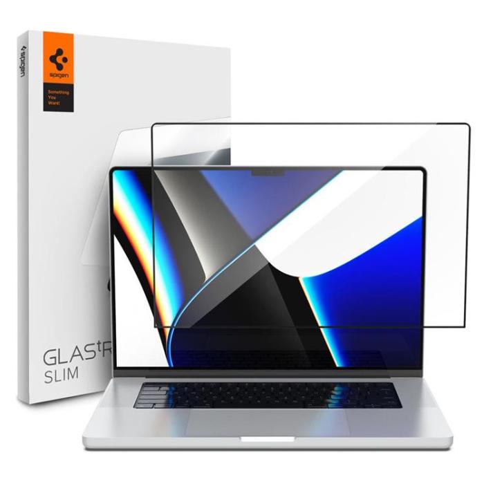 UTGATT1 - Spigen FC Härdat Glas Macbook Pro 16 2021 - Svart