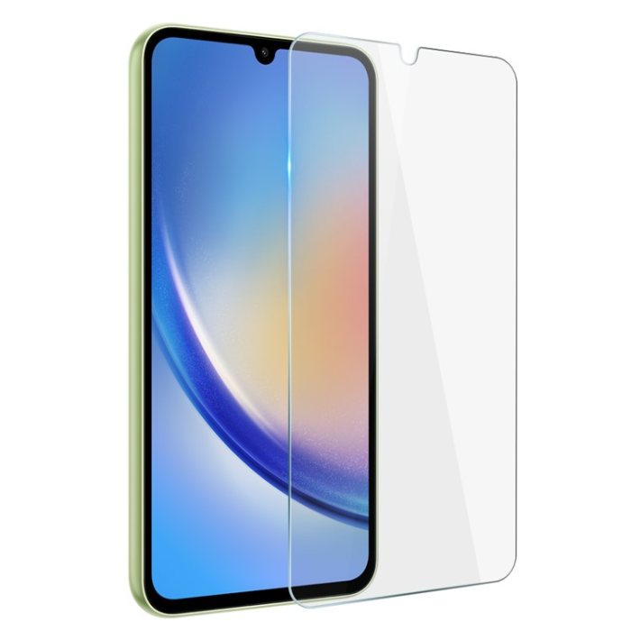 OEM - Galaxy A34 5G Mobilskal Soft TPU med Härdat glas - Clear