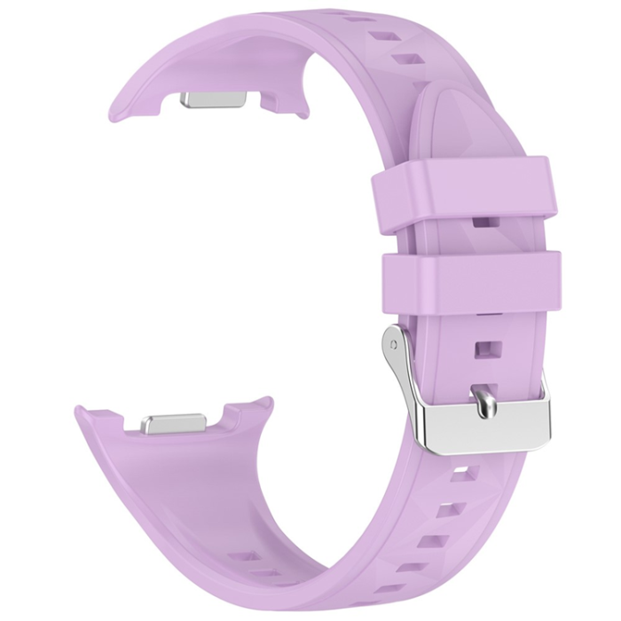 A-One Brand - Galaxy Watch 8/8 Classic (40/44/46mm) Armband Textured - Ljuslila