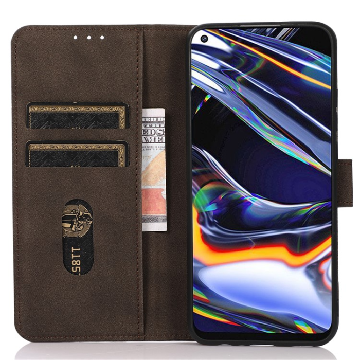 KHAZNEH - KHAZNEH Sony Xperia 1 V Plånboksfodral Textured Flip - Brun