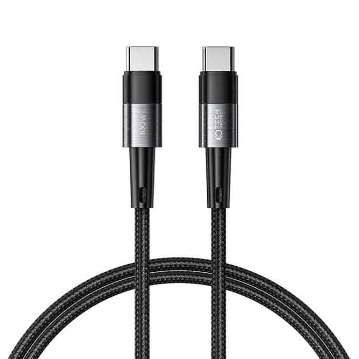 Tech-Protect - Tech-Protect USB-C till USB-C Kabel (1m) Ultraboost - Svart