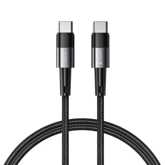 Tech-Protect USB-C kabel 1m Ultraboost svart snabbladdning Google Pixel 10 PPS