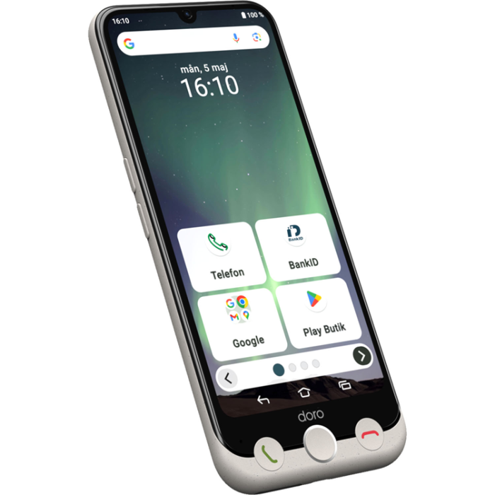 Denver - Doro Smartphone A31 4G Aurora Button - Svart