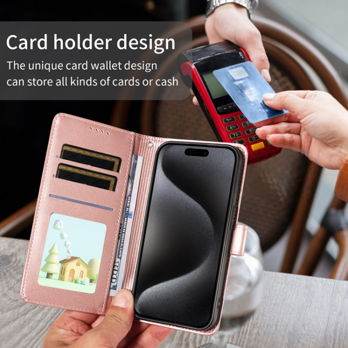 A-One Brand - OnePlus 15 Plånboksfodral RFID Blocking Imprinted Dog Pattern