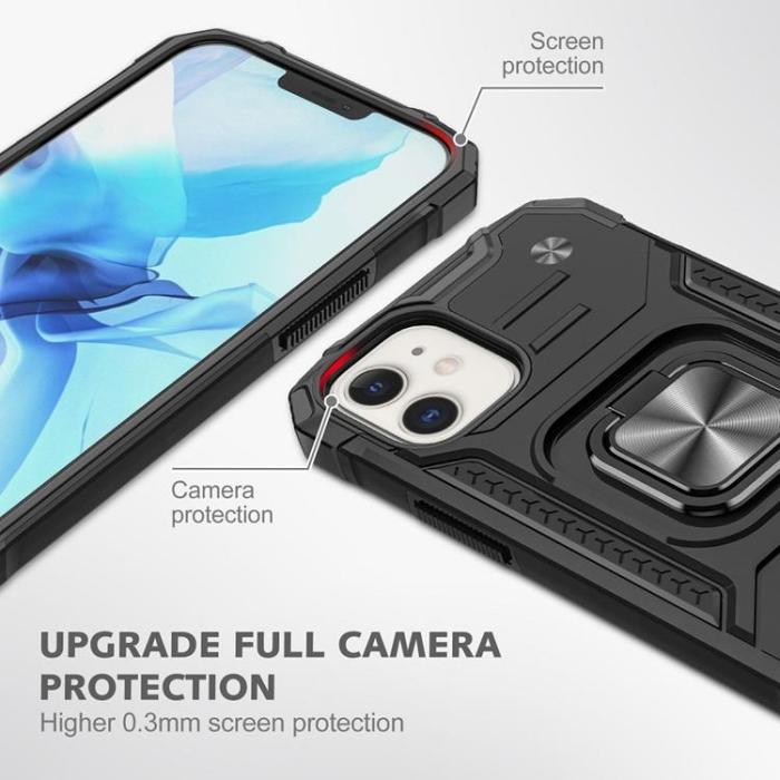 OEM - iPhone 7/8/SE (2020/2022) Skal Nitro - Svart