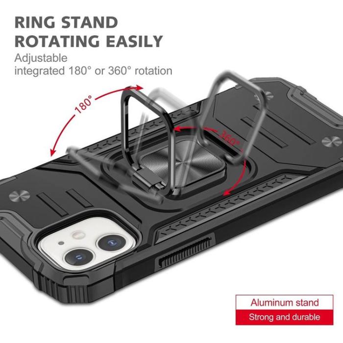 OEM - iPhone 7/8/SE (2020/2022) Skal Nitro - Svart
