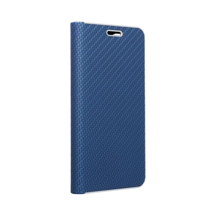 OEM - Galaxy A40 Plånboksfodral Forcell Luna Carbon - Blå