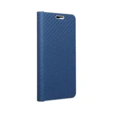 OEM - Galaxy A40 Pl&aring;nboksfodral Forcell Luna Carbon - Bl&aring;