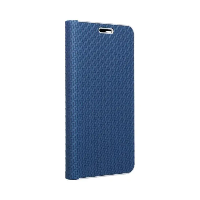 OEM - Galaxy A40 Plånboksfodral Forcell Luna Carbon - Blå