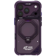 Skinarma - Skinarma Mobilskal F&ouml;r iPhone 18 Pro/17 Pro Magsafe Saturn - Burgundy