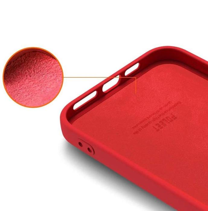 OEM - Xiaomi Redmi Note 10 5G/Poco M3 Pro Skal Silicone Case - Röd