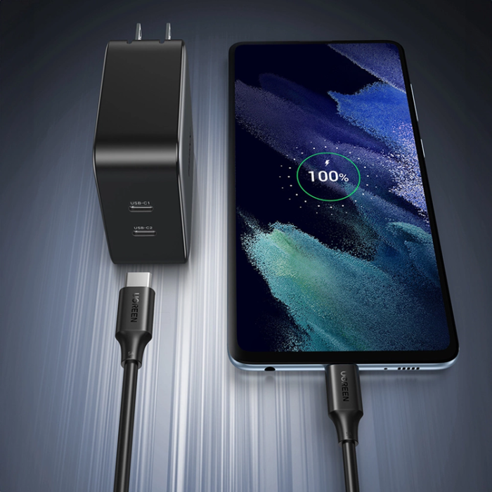 Ugreen - Ugreen US562 USB-C till USB-C kabel 1.5m PD - Svart