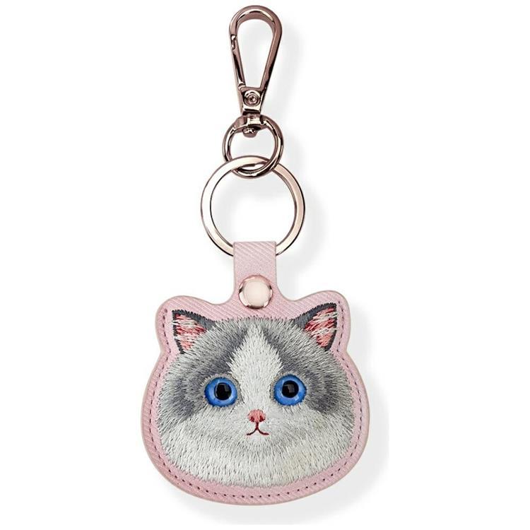 Nimmy AirTag Skal Big Eyed Pet 2.0 Cat - Rosa | 2353 | AlltMobil