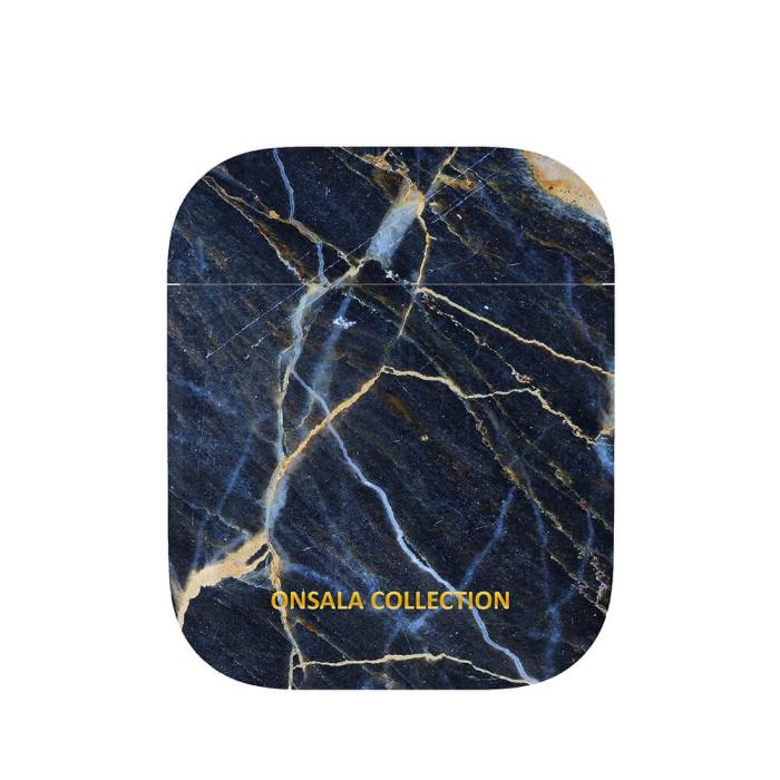 Onsala - ONSALA Airpods Fodral Black Galaxy Marble