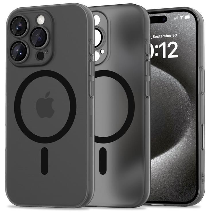 Tech-Protect iPhone 16 Pro Max Mobilskal Magsafe Magslim - Matt Svart | 2353 | AlltMobil