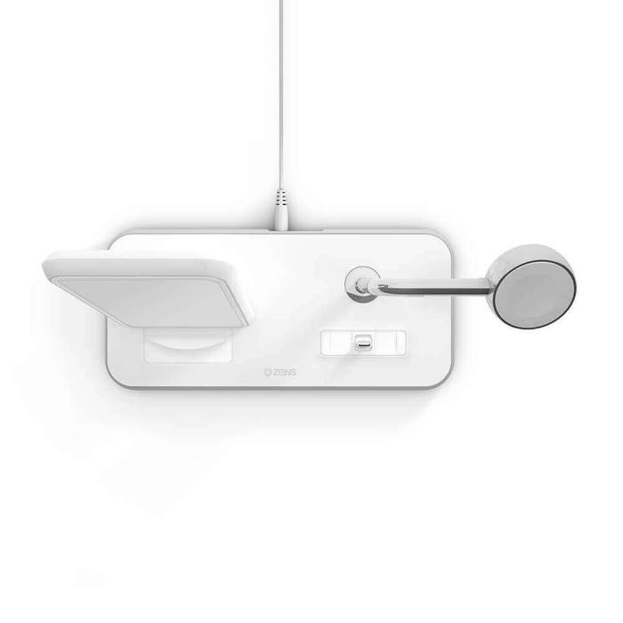 UTGATT1 - ZENS Triple Qi Bordsladdare + Dock + Watch 10W