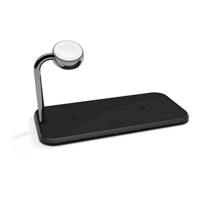 ZENS - ZENS Triple QI Trådlös laddare 2x10W Apple Watch Laddare
