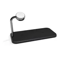 ZENS - ZENS Triple QI Trådlös laddare 2x10W Apple Watch Laddare