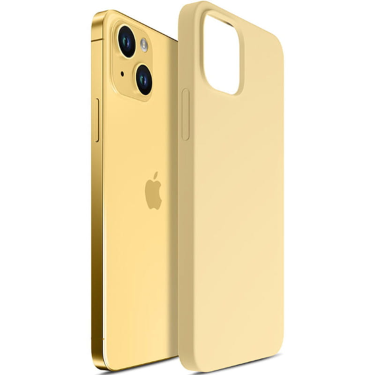 3MK Mobilskal till iPhone 15 Plus/14 Plus MagSafe Hardy - Gul