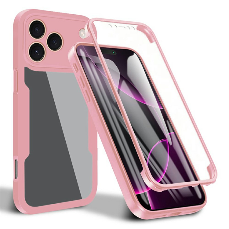 iPhone 17 Pro Max Mobilskal Acrylic + TPU - Rosa | 2353 | AlltMobil