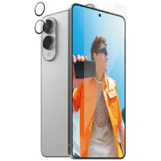 PanzerGlass - PanzerGlass Galaxy S25 Edge H&auml;rdat Glas Sk&auml;rmskydd med Kameralinsskydd