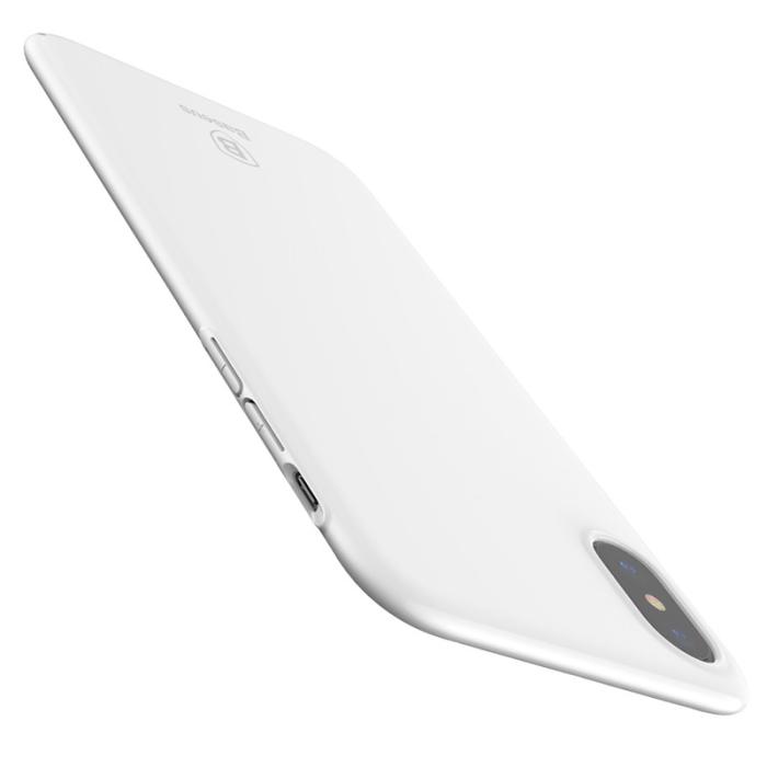 BASEUS - Baseus tunna skal för iPhone XS / X -Vit