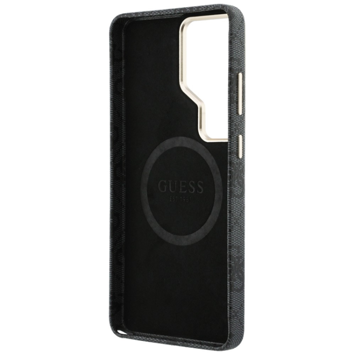Guess - Guess Mobilskal För Galaxy S26 Ultra MagSafe 4G Triangle Logo - Svart