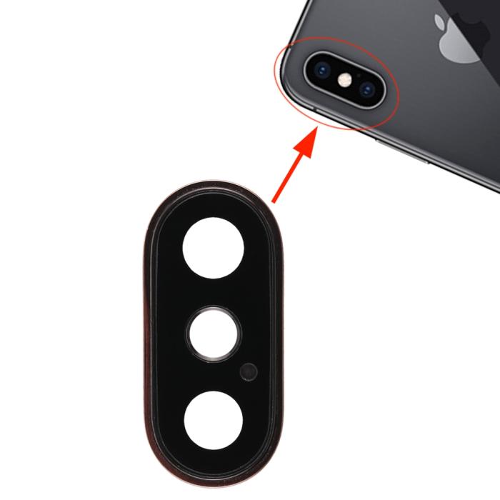 UTGATT1 - iPhone XS & XS Max Glaslins för bakre kamera - Guld